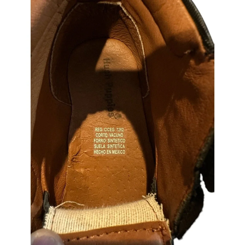 Hush Puppies Kids Unisex Leather Shoe Boot Dress‎ Shoes - HP01156 Excellent Cond
